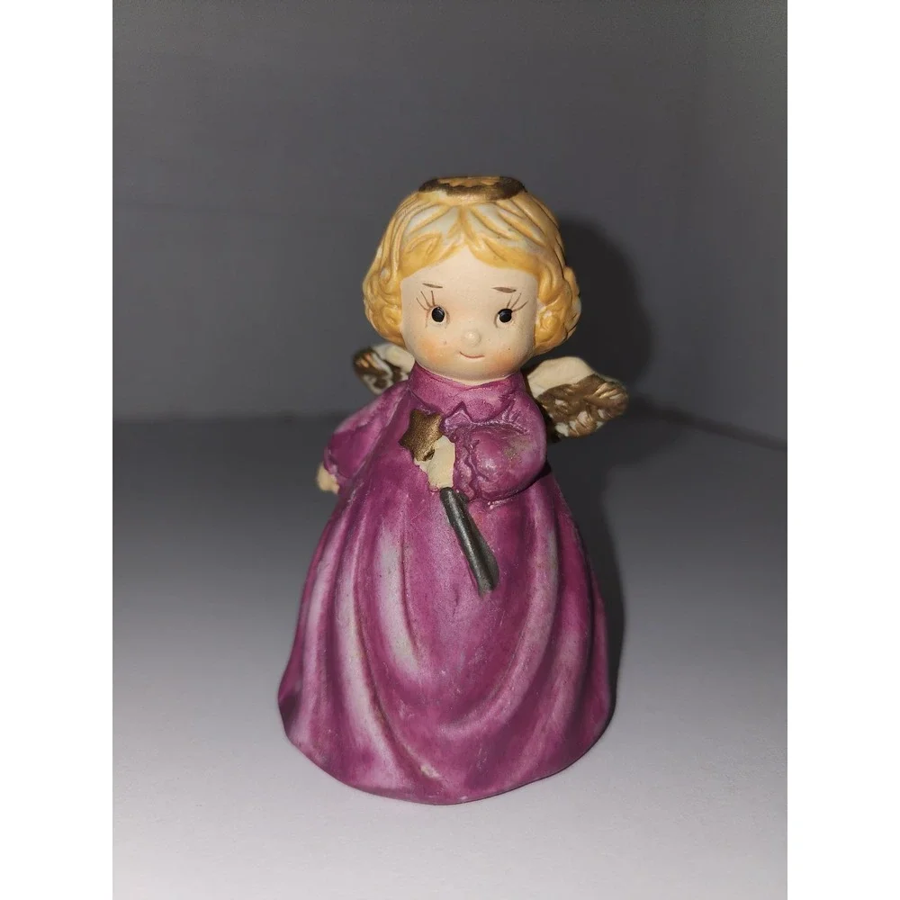 Vintage Giftco Cherub Angel Bell‎ 3.5